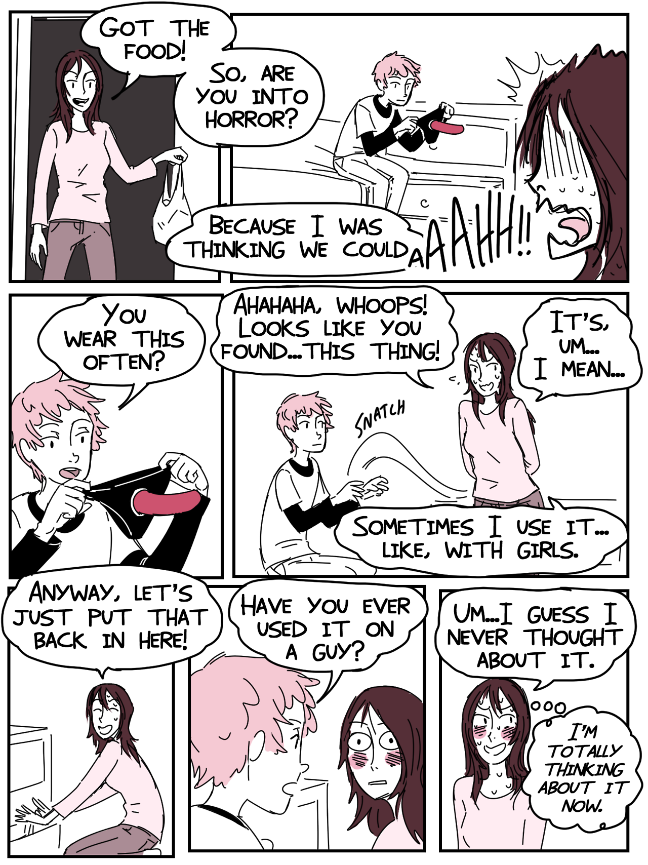Pegging Sex Comics Pegging Sex Comics